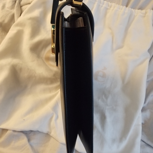 Authentic Chloé C medium leather shoulder bag - Picture 13 of 14